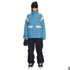 VOLCOM WOMEN'S MELANCON GORE-TEX JACKET - PETROLBL